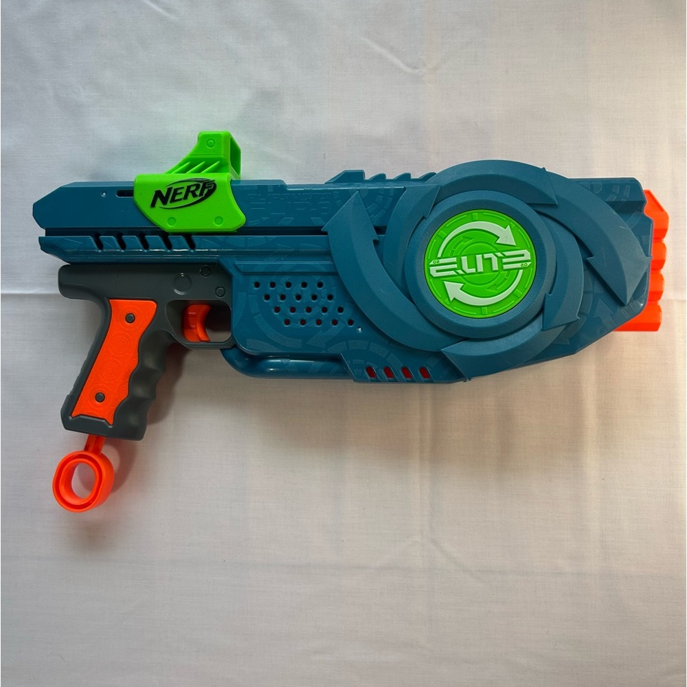 NERF Elite 2.0 Flipshots Flip-8 Dart Blaster Toy Gun Rotating Barrel (NO DARTS)